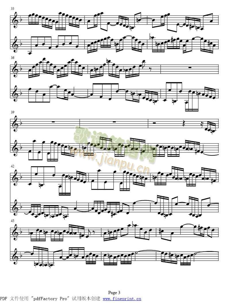 d小调两支小提琴协奏曲1-7(其他)3