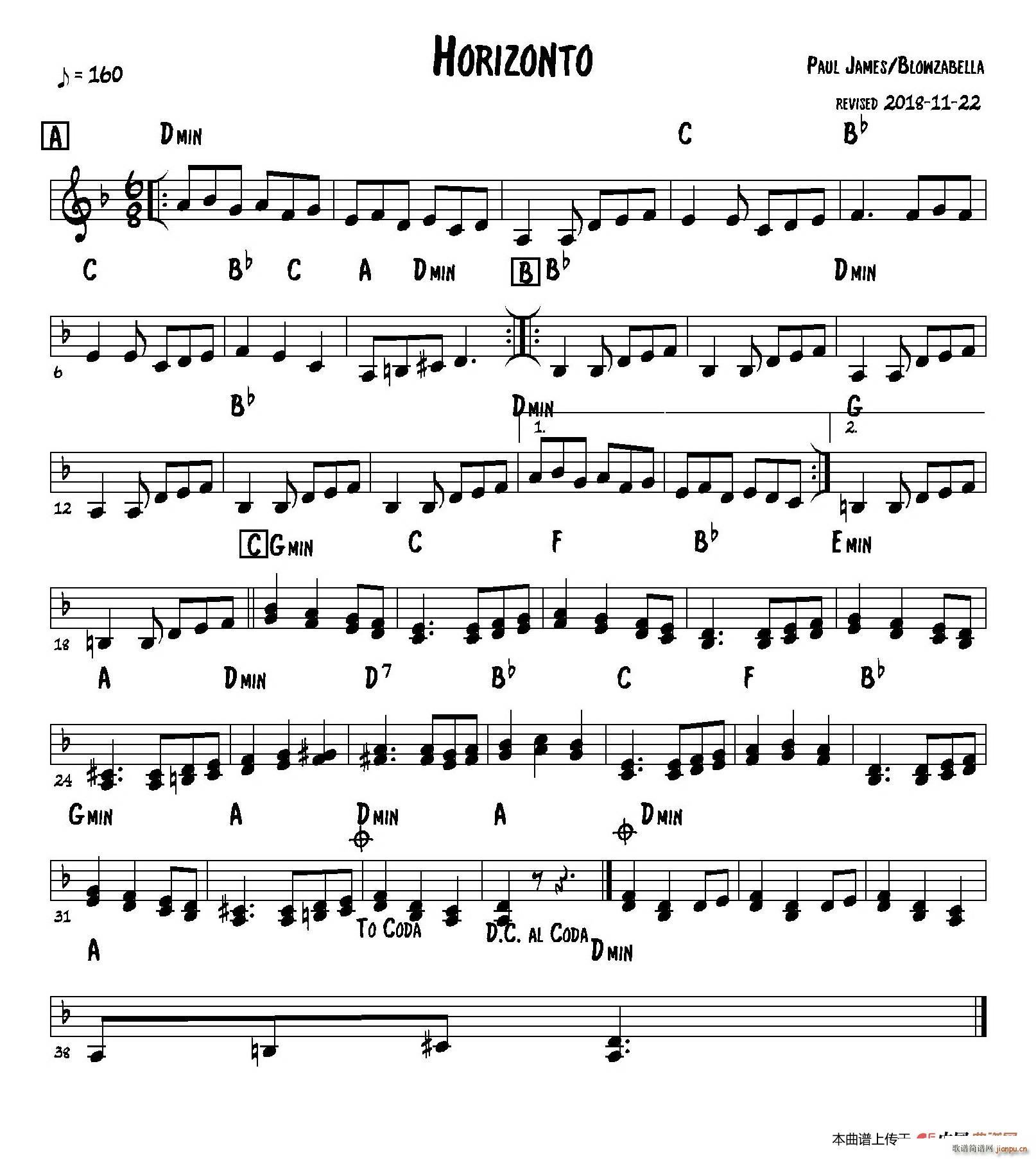 Horizonto(手风琴谱)1