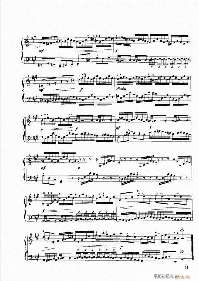 手风琴晋级教程 下册 目录前言1 60(手风琴谱)14