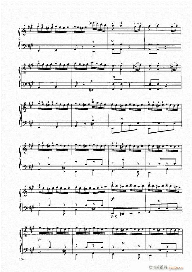 手风琴晋级教程 下册 121 180(手风琴谱)32