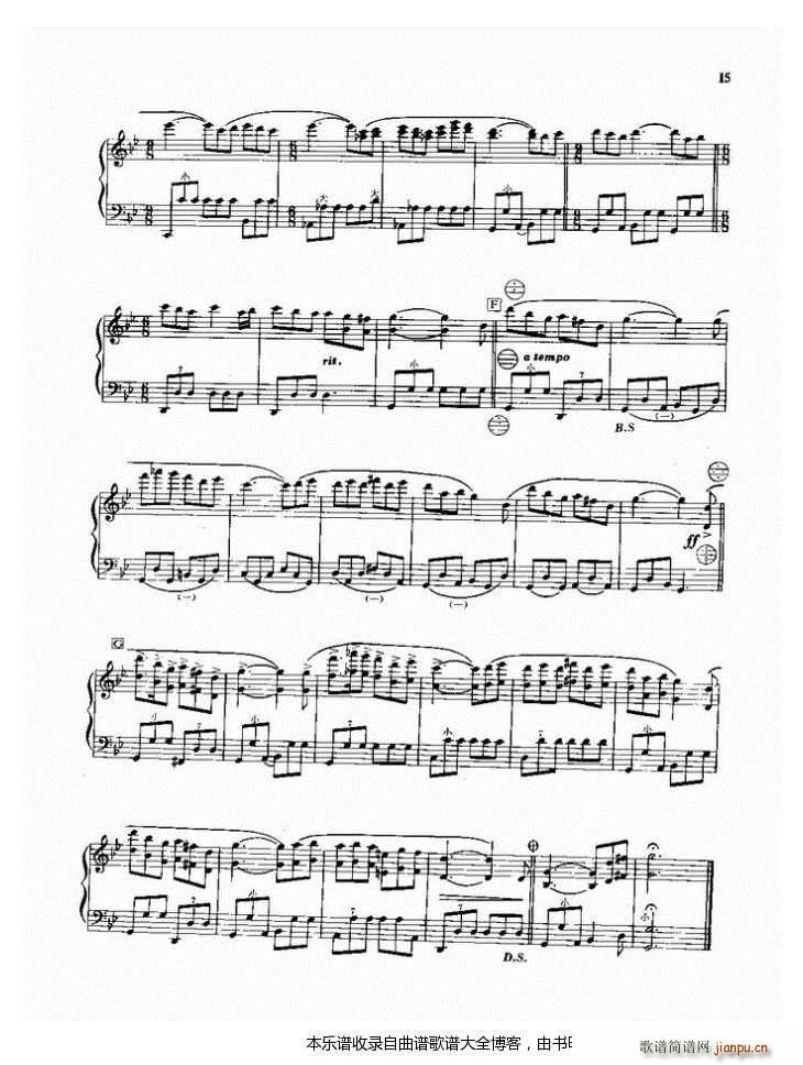 手风琴野花(手风琴谱)3