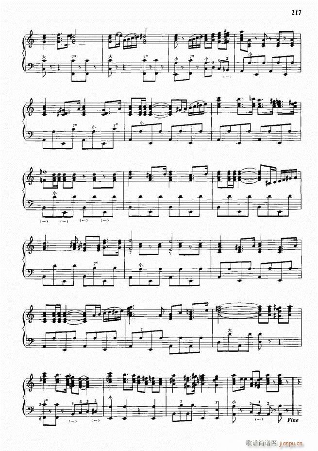 手风琴中外名曲91首181 240(手风琴谱)37