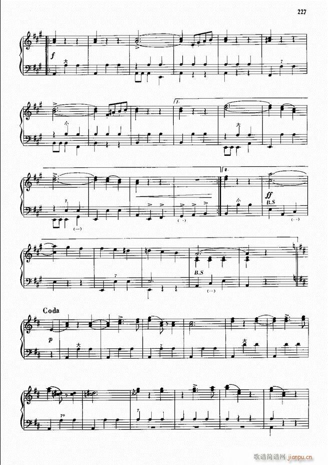 手风琴中外名曲91首181 240(手风琴谱)47