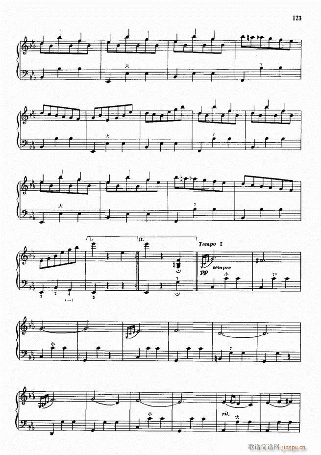 手风琴中外名曲72首101 190(手风琴谱)23