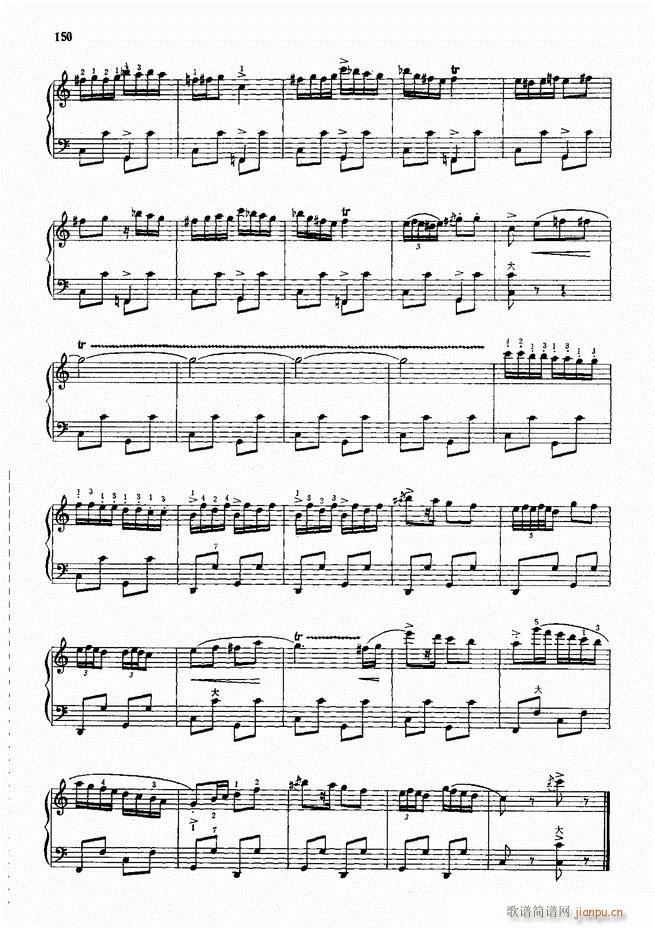 手风琴中外名曲72首101 190(手风琴谱)50