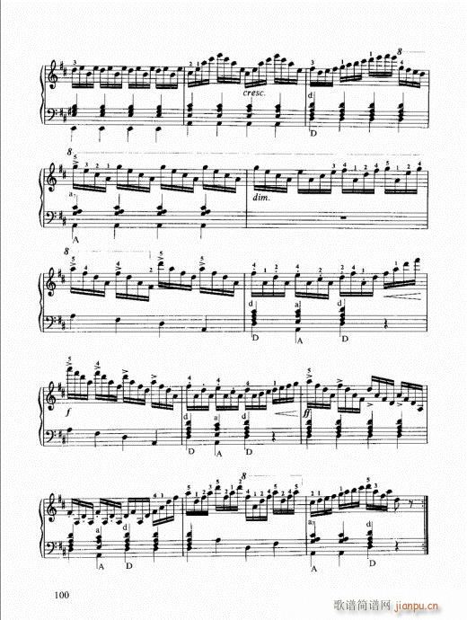 跟我学手风琴81-100(手风琴谱)20