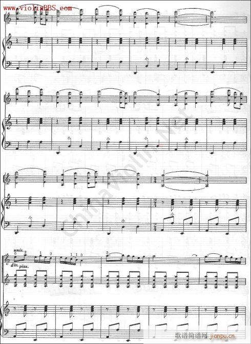 四季调-手风琴(手风琴谱)5