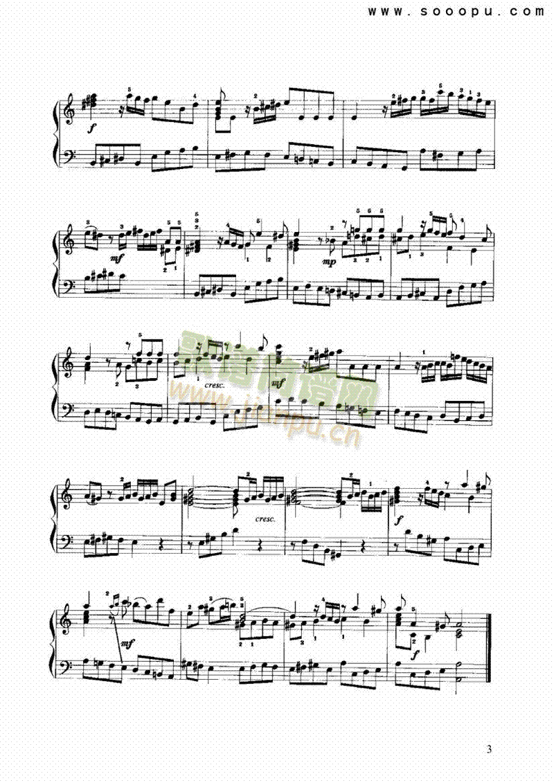 练习键盘类手风琴(其他乐谱)3