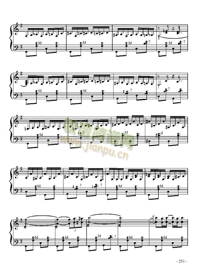 九级乐曲键盘类手风琴(其他乐谱)3