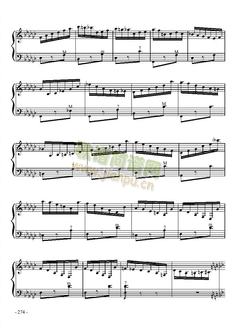 十级乐曲键盘类手风琴(其他乐谱)3