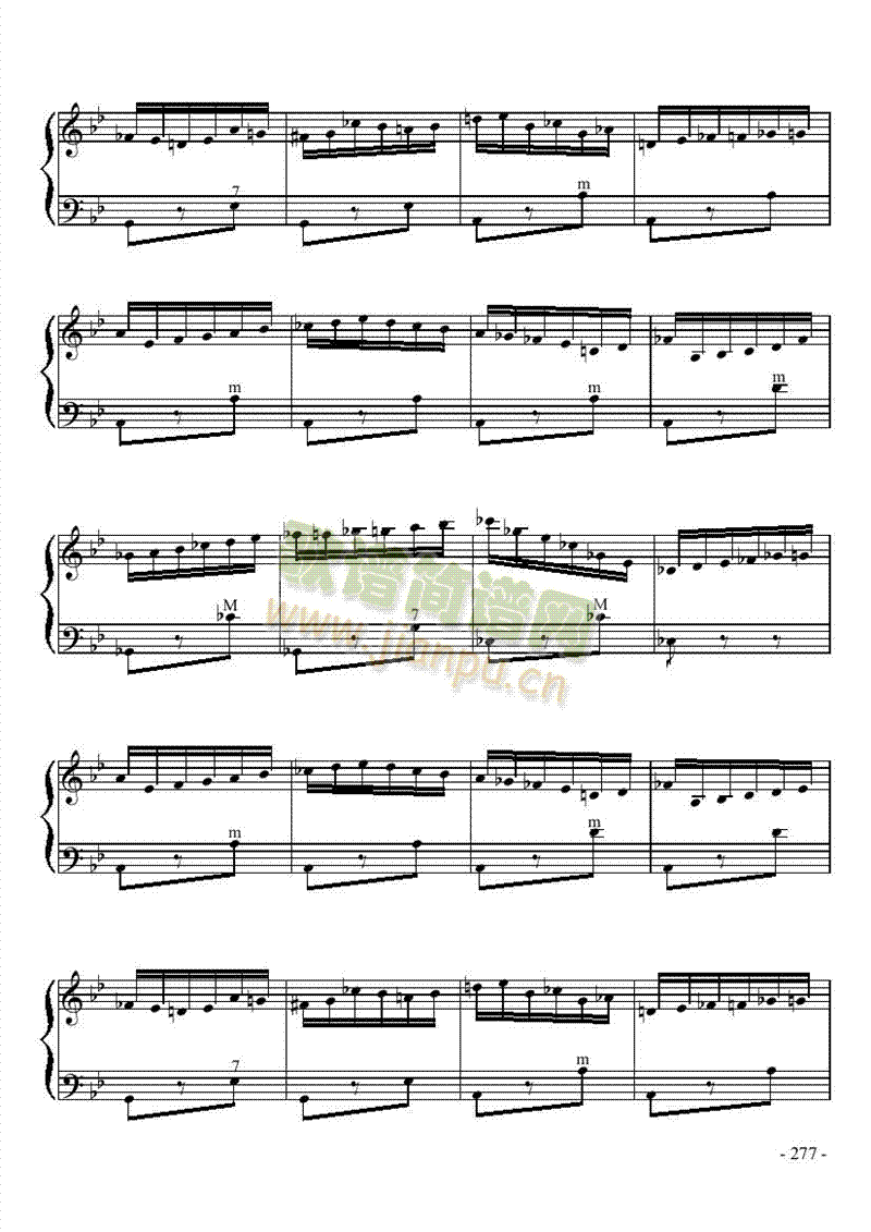 十级乐曲键盘类手风琴(其他乐谱)6