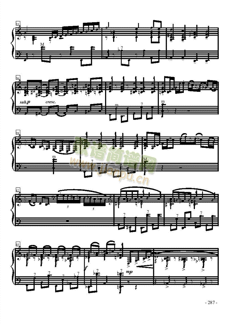 十级乐曲键盘类手风琴(其他乐谱)3