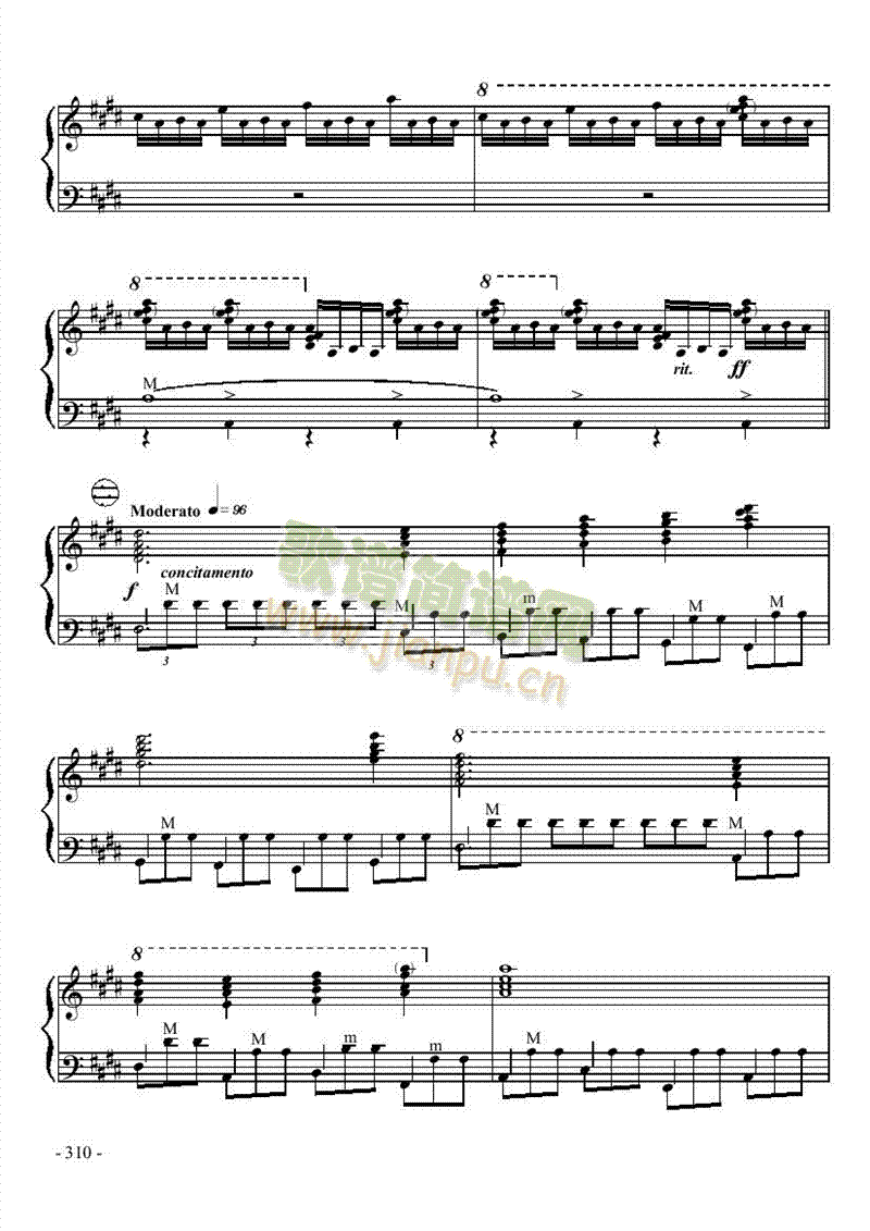 十级乐曲键盘类手风琴(其他乐谱)15