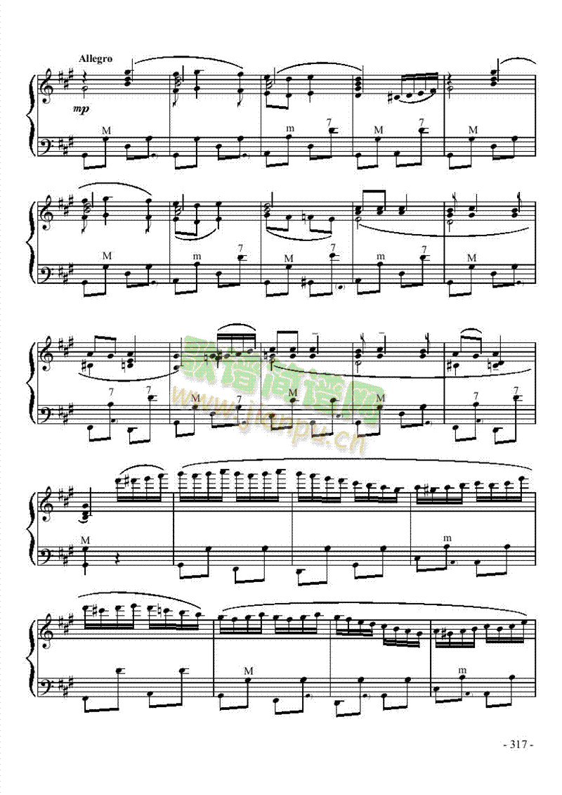 十级乐曲键盘类手风琴(其他乐谱)5