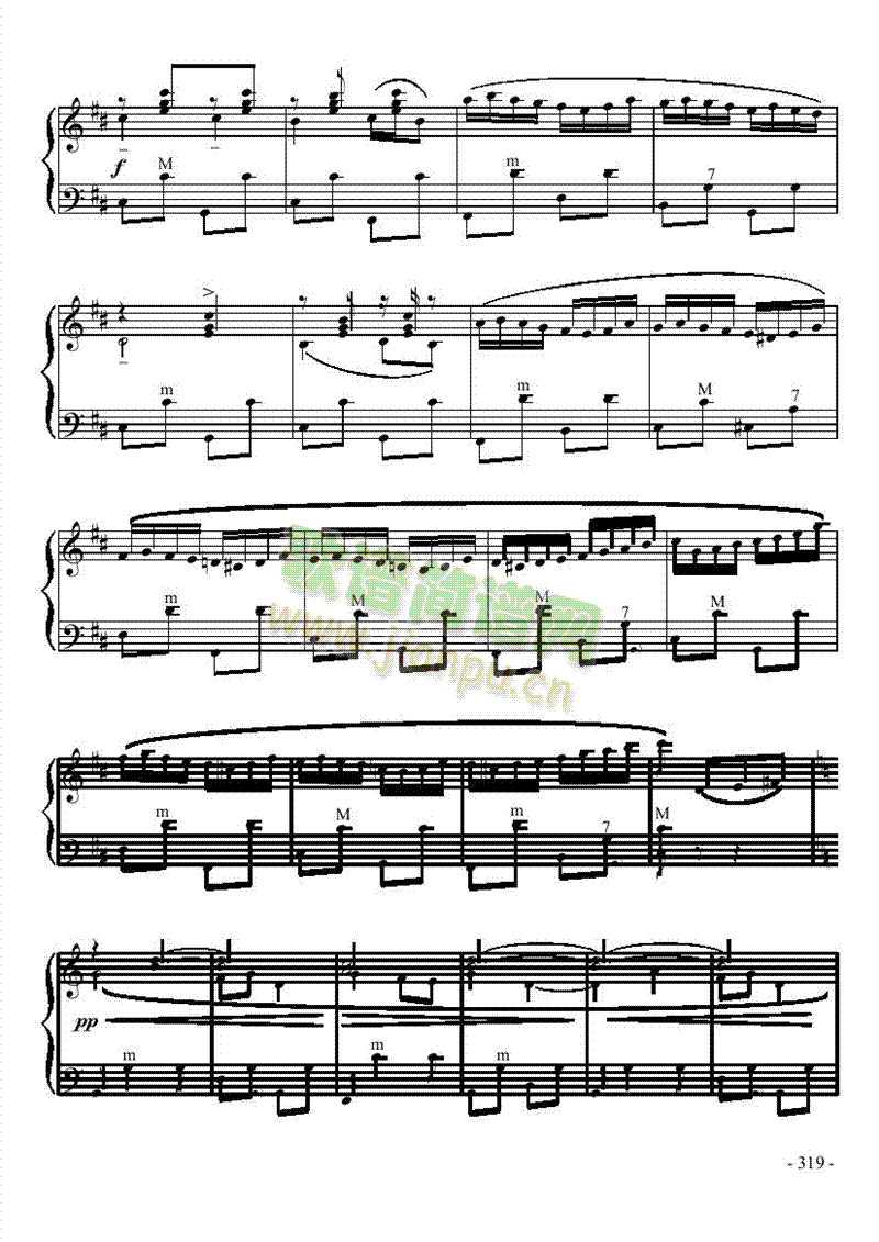 十级乐曲键盘类手风琴(其他乐谱)7