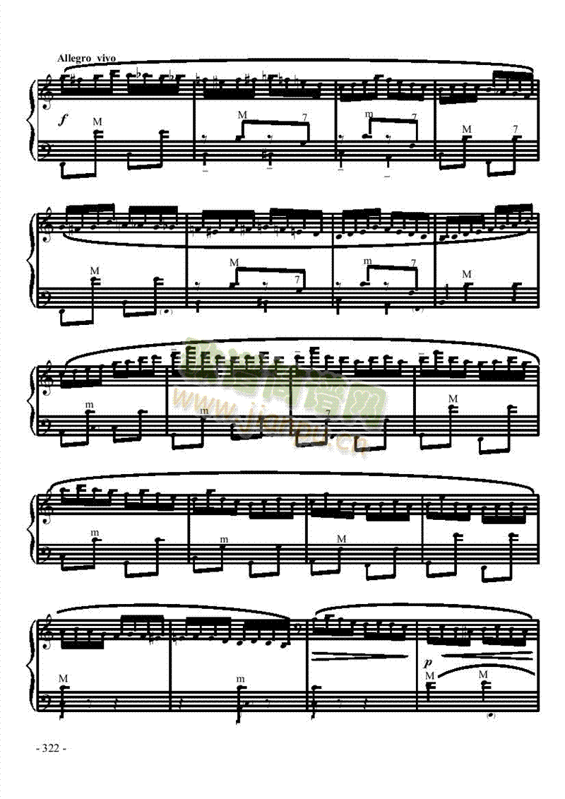 十级乐曲键盘类手风琴(其他乐谱)10