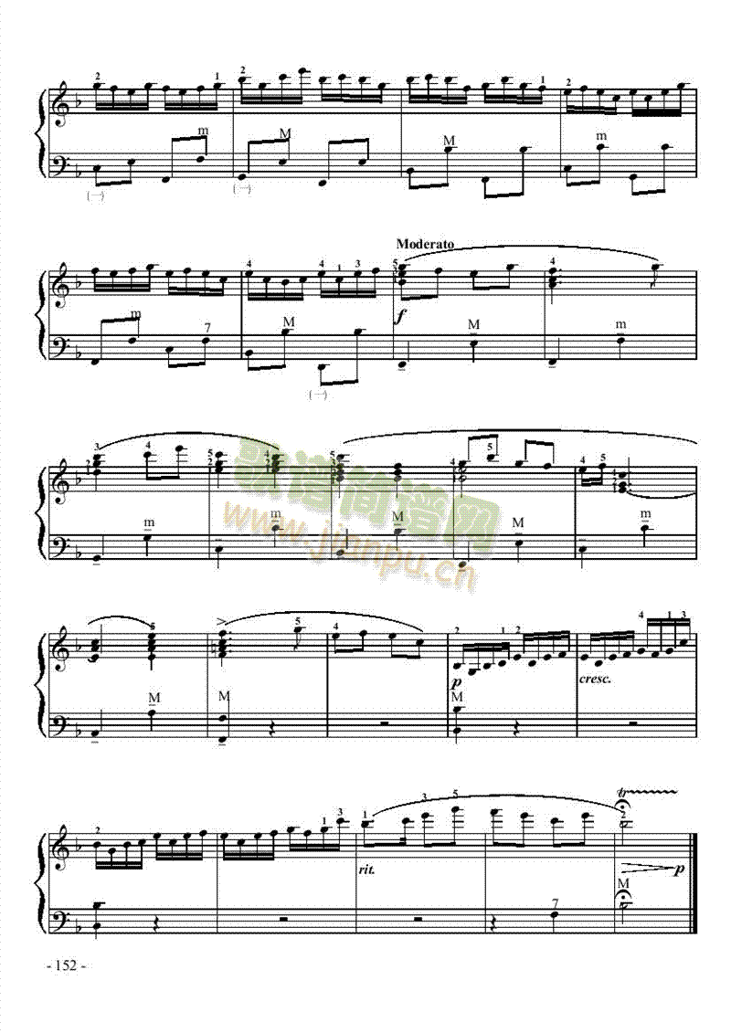 七级乐曲键盘类手风琴(其他乐谱)7