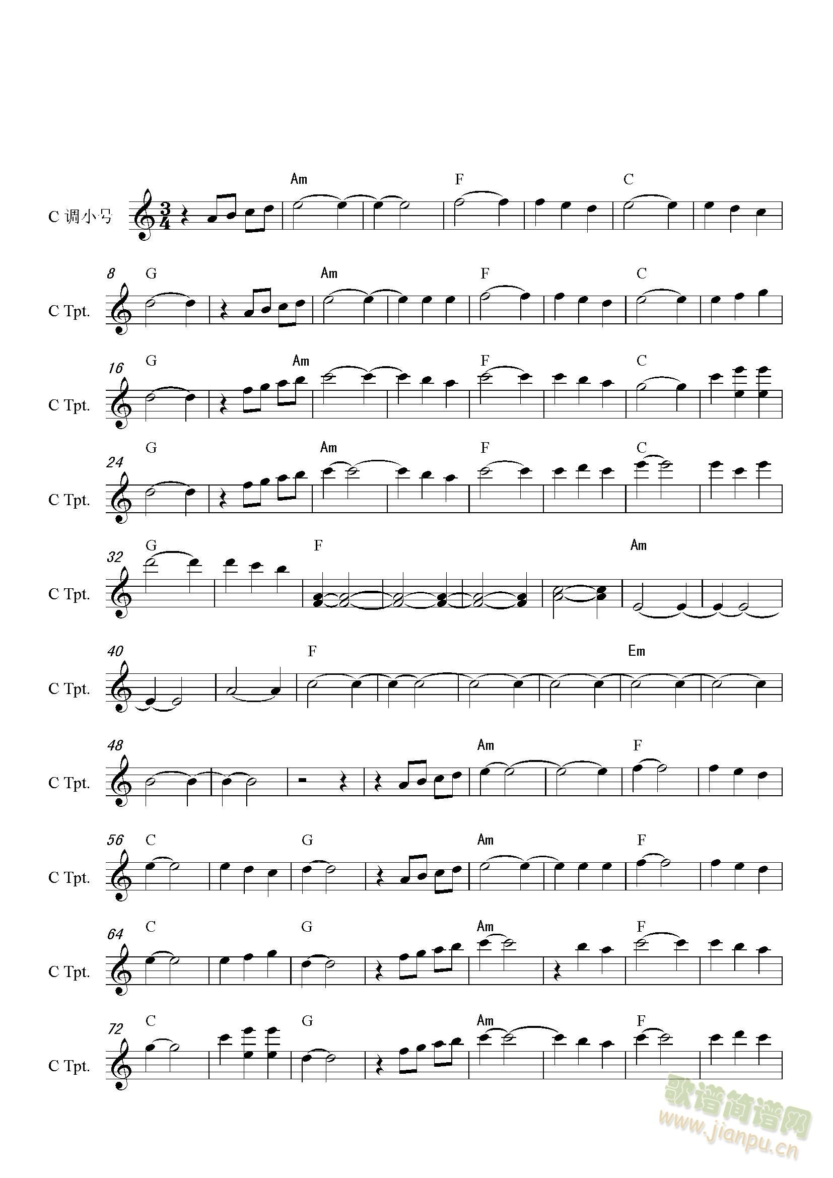 警花与警犬片头曲(电子琴谱)1