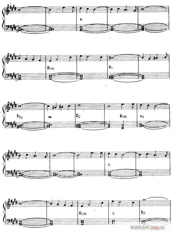 莱哈尔小夜曲3(电子琴谱)1