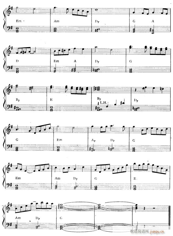 学生王子小夜曲3(电子琴谱)1