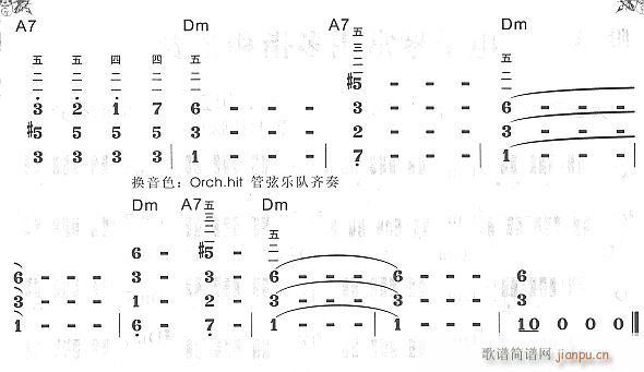 狂欢舞曲6(电子琴谱)1