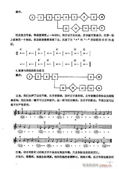 电子琴入门11-30页(电子琴谱)15