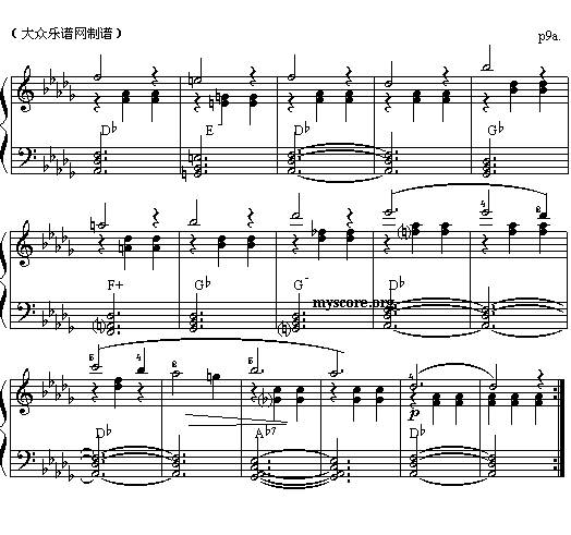 （048）韦伯的“邀舞”(电子琴谱)9