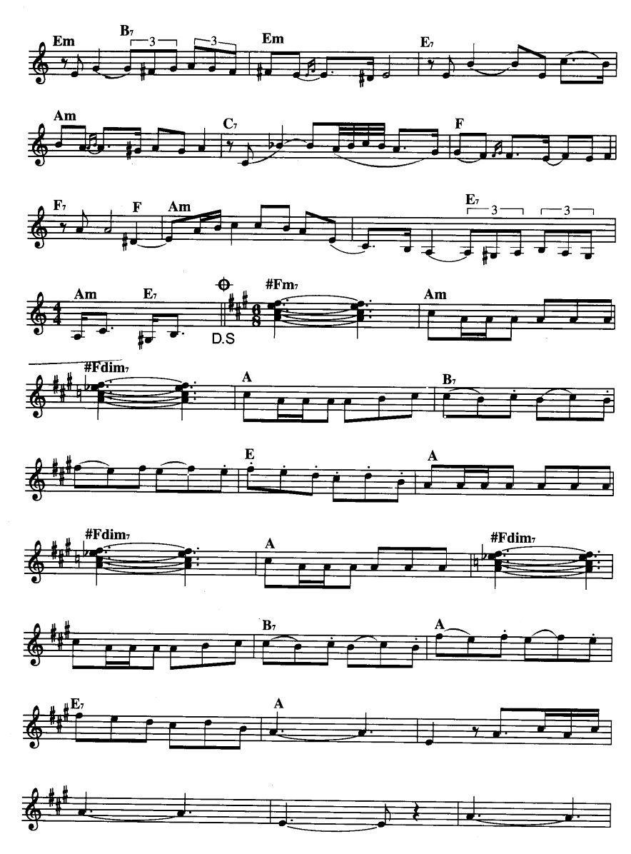 轻骑兵序曲(电子琴谱)6