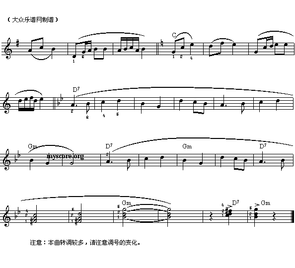电子琴浅易练习七十二(十字及以上)3