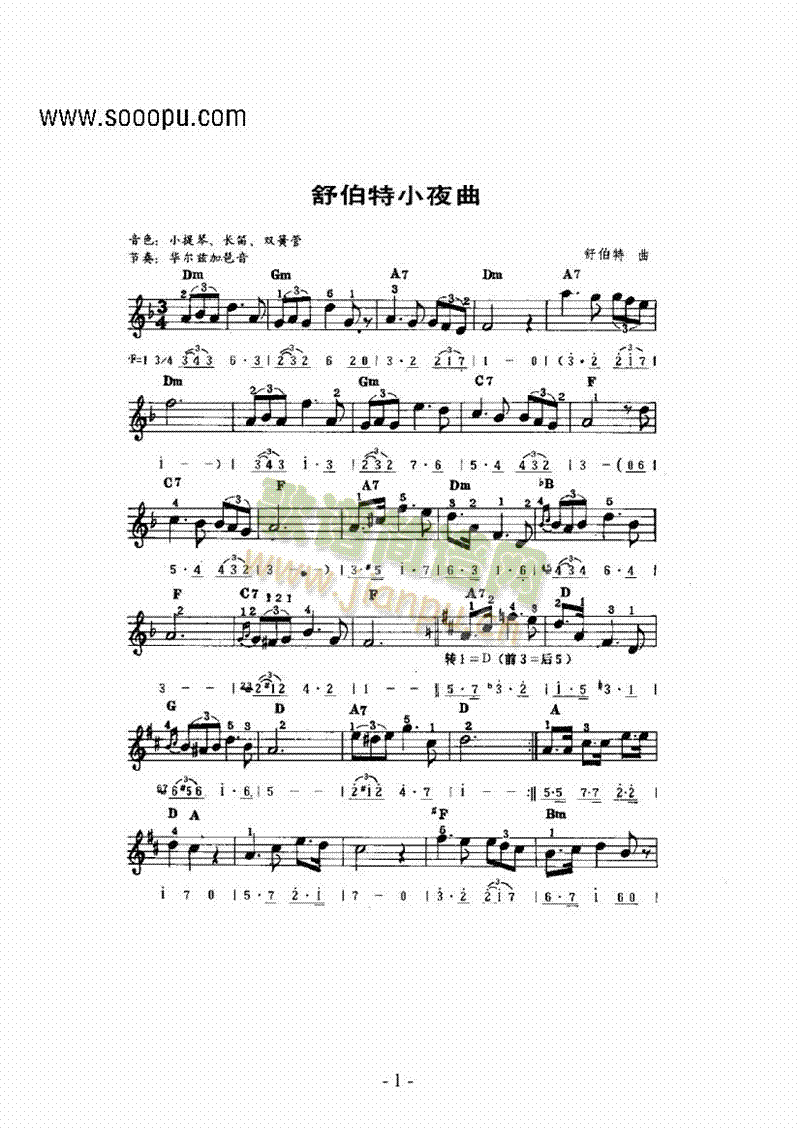 主题曲键盘类电子琴(其他乐谱)1