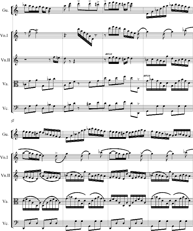 古筝曲(钢琴谱)3