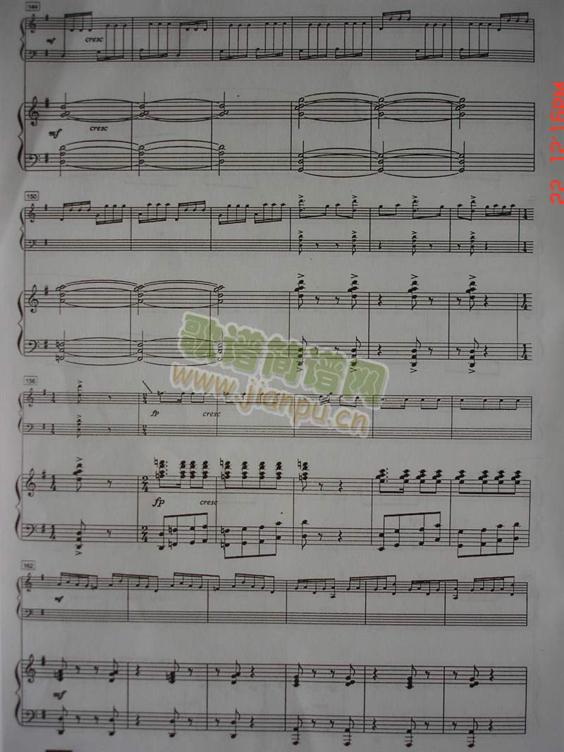 云裳诉钢琴古筝(古筝扬琴谱)8