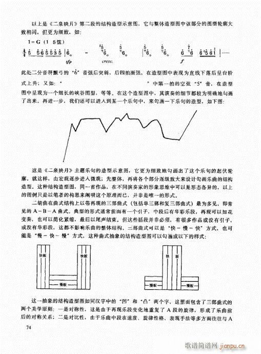 二胡高级教程61-80(二胡谱)14