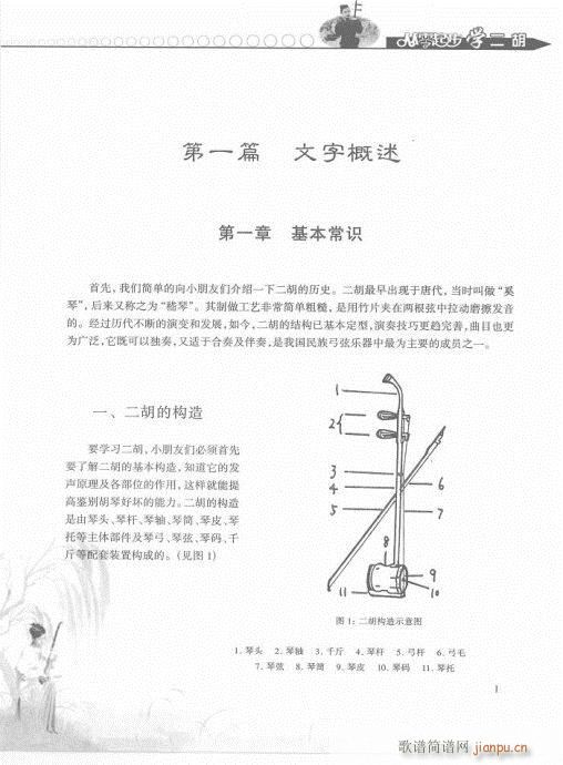 从零起步学二胡轻松入门1-20(二胡谱)1