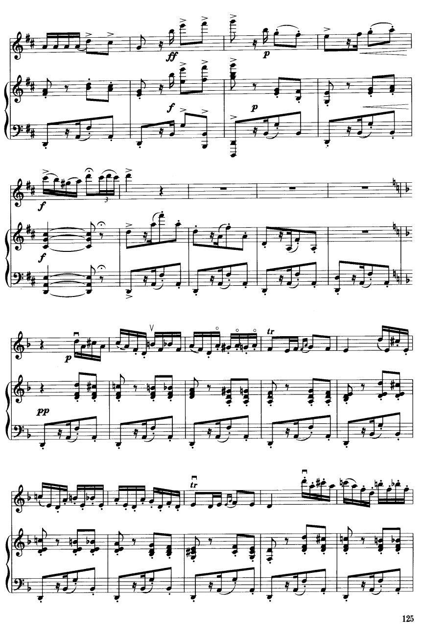 卡门主题幻想曲10(二胡谱)1