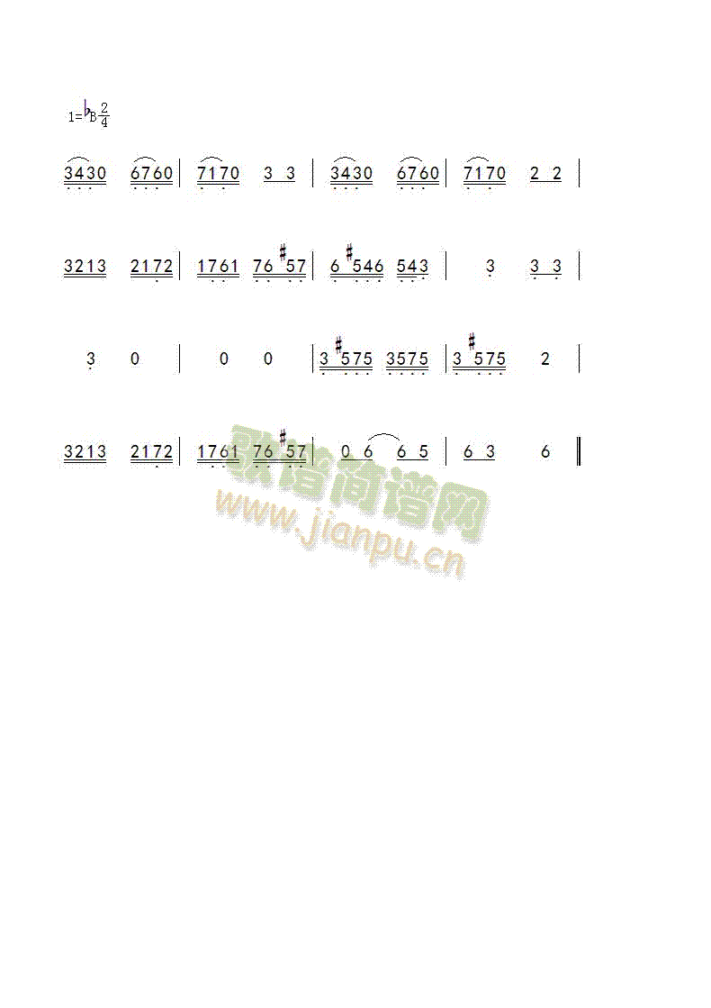 女子十二乐坊(二胡谱)3