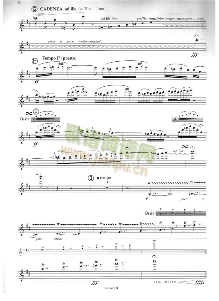 须川展也的毛绒鸟奏鸣曲三(萨克斯谱)3