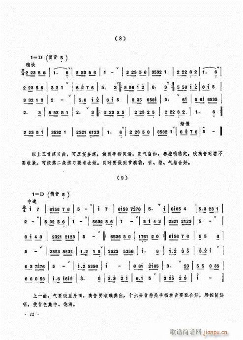 唢呐演奏艺术1-20(唢呐谱)12