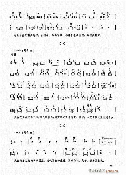 唢呐演奏艺术101-120(唢呐谱)1