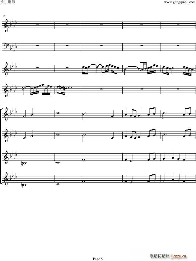 双童声协奏曲Concerto(合唱谱)5
