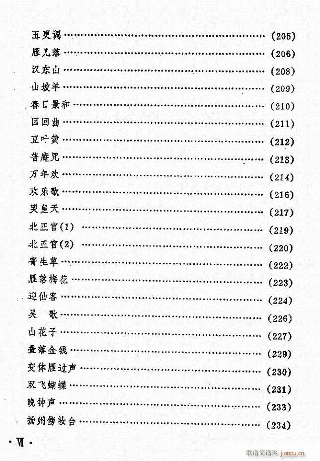 京剧传统曲牌选目录1 60(京剧曲谱)6
