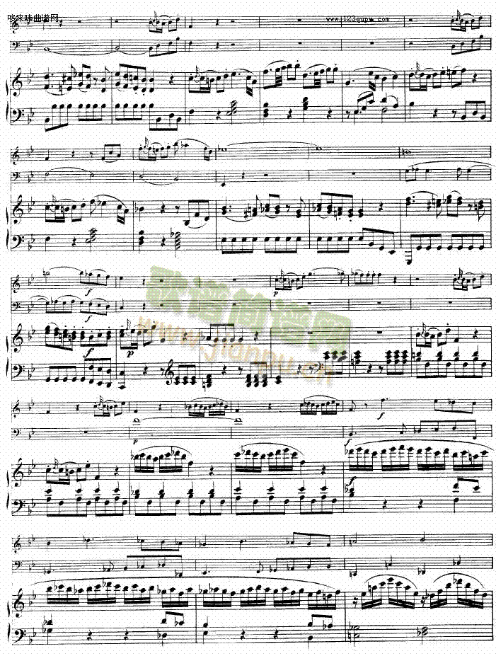 PianoTrioinB-flatMajor(其他乐谱)6