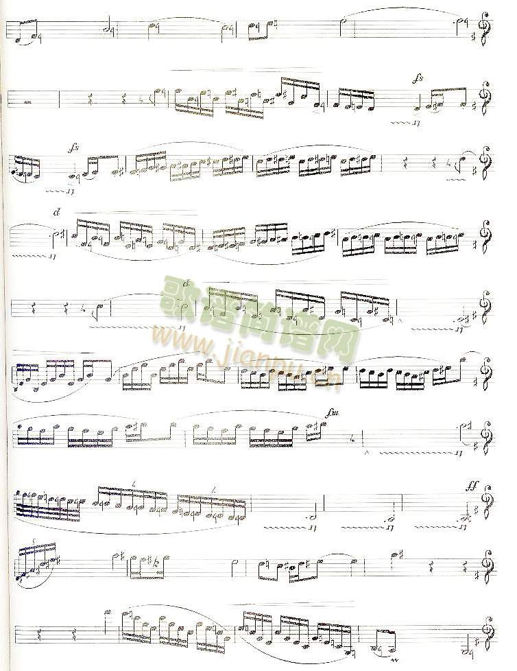 帕米尔之音协奏曲第一乐章(其他乐谱)3