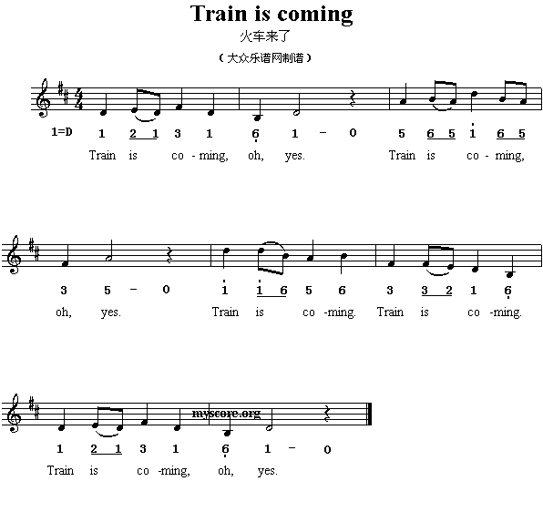英文儿歌：Trainiscoming(其他)1