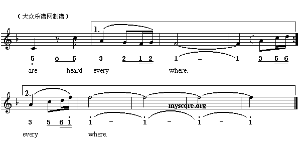 英译中文歌曲：Beartifulgrasslandismyhome(其他)3