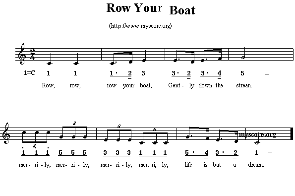 英文儿歌:Rowyourboat(其他)1