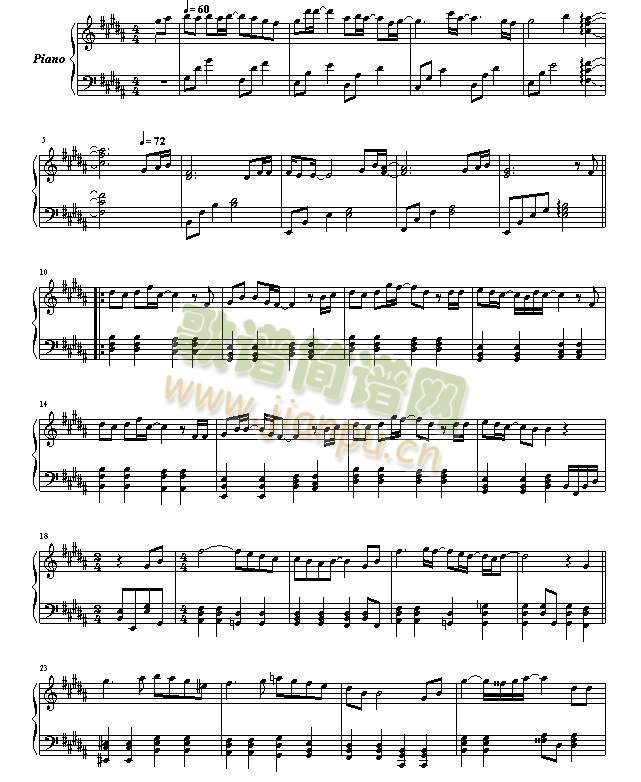 雪之花曲谱4(其他)1