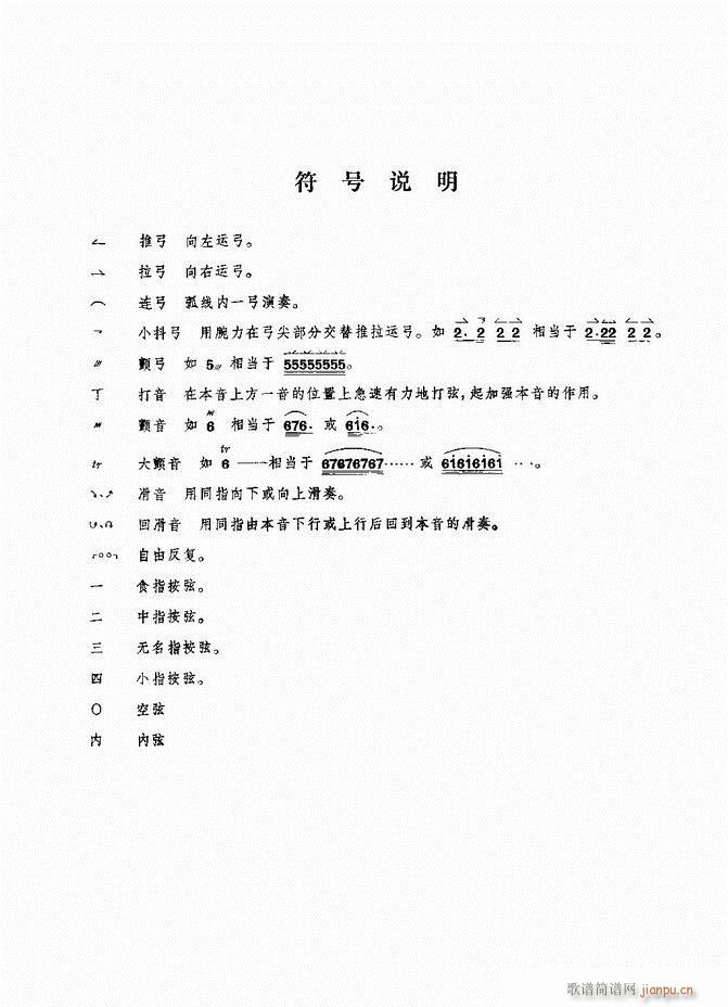 革命现代京剧 沙家浜 主要唱段京胡伴奏谱(京剧曲谱)66