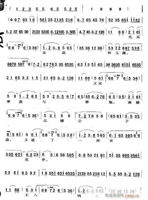 玉堂跪至在都察院(京剧曲谱)5