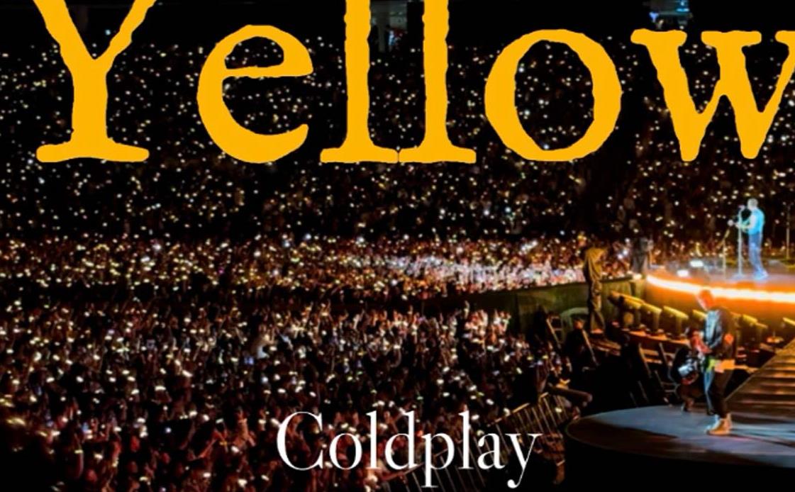 《Yellow》克里斯·马汀Coldplay酷玩乐队演唱的摇滚歌曲